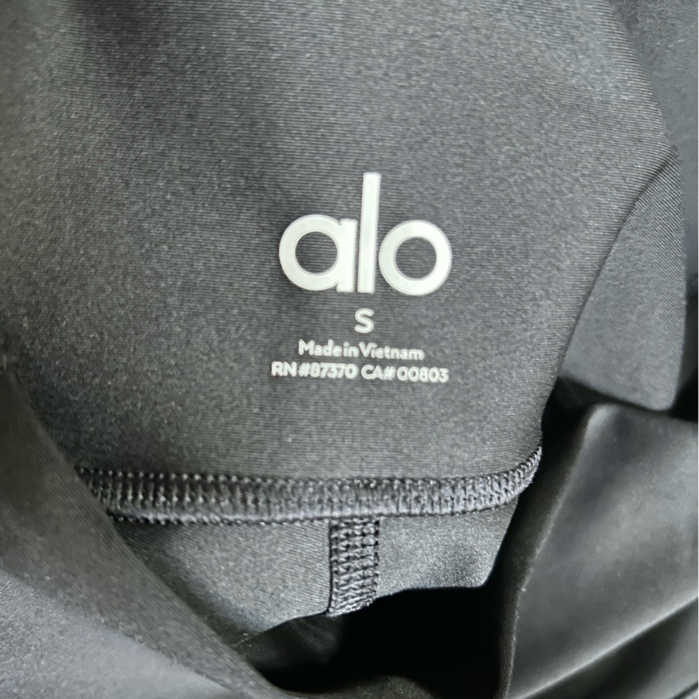 ALO Yoga 7/8 High Waist Airlift Leggings/Black Size Small - Picture 9 of 9